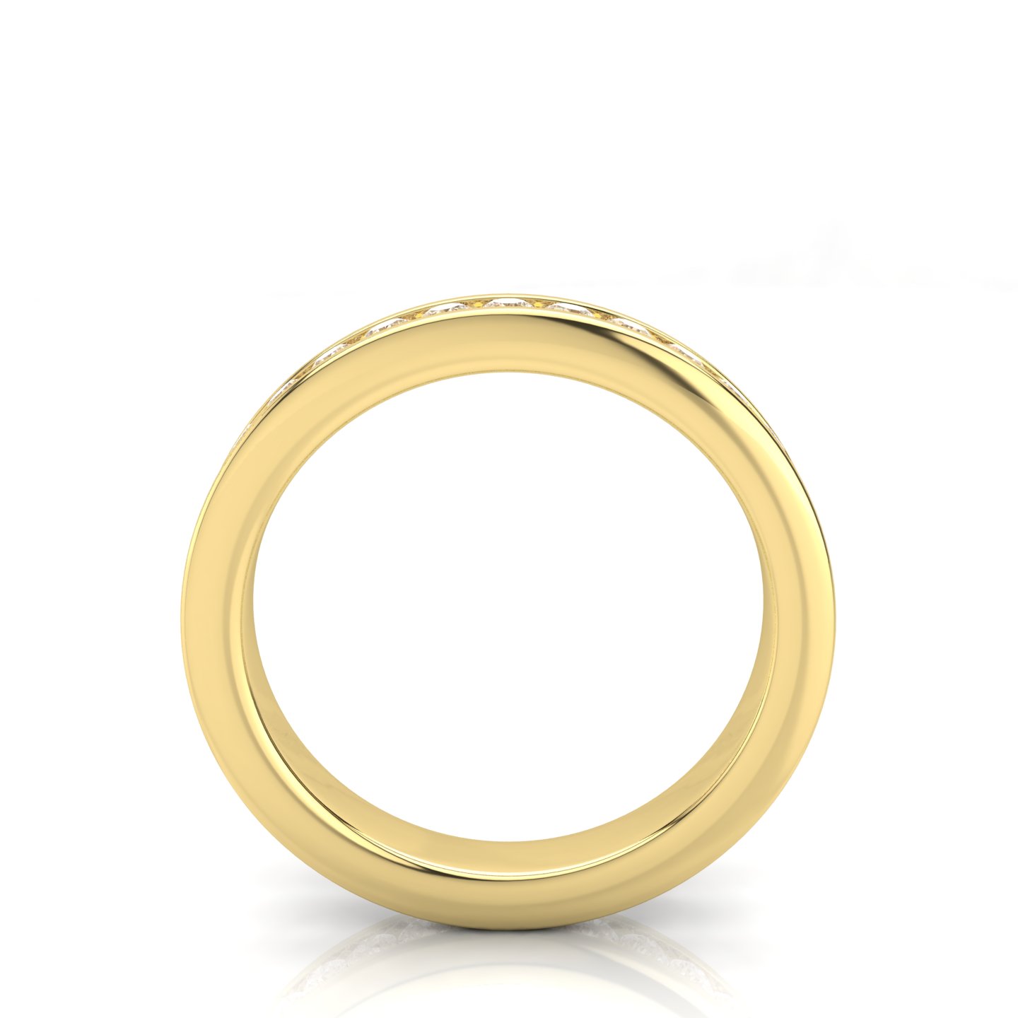 Fedina a giro Certificato su montatura Sunflower in Oro Giallo 18 kt con Diamante Light Cognac 1.08Ct / X /  - Certificati: IGI, GIA, HRD - Peso: 0.03g - Prezzo: 2.516,56&nbsp;€